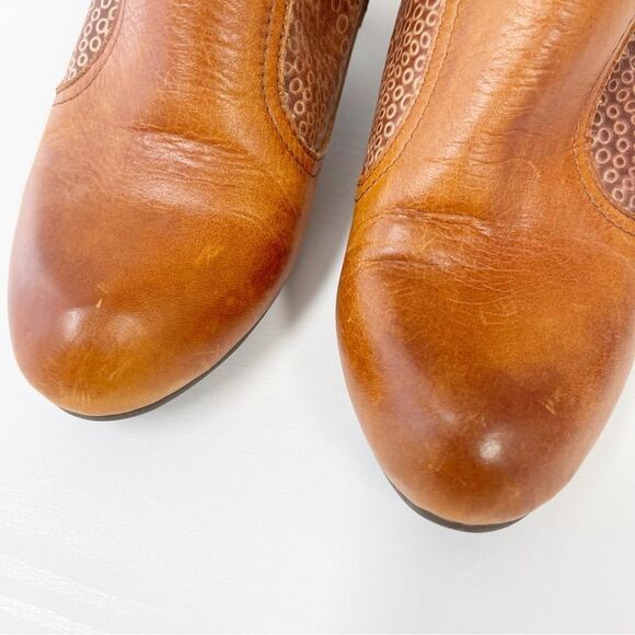 L’Artiste by Spring Step Dramatic Boots Booties Flower Leather 39 - Picture 4 of 8